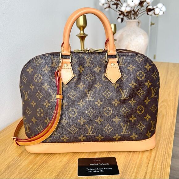 ✅AUTHENTIC✅LOUIS VUITTON ALMA PM - Picture 1 of 15
